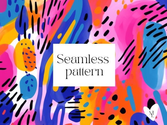 Abstract Pattern with Strokes: A Dynamic Visual Asset for Creative Projects