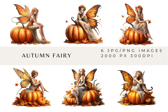 Autumn Fairies Graphics: A Strategic Design Resource for Creative Projects