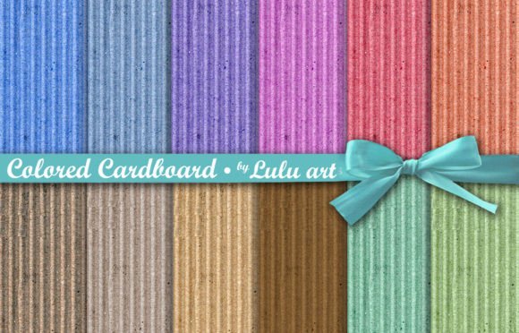 Colored Cardboard Textures: A Digital Resource for Creative Projects