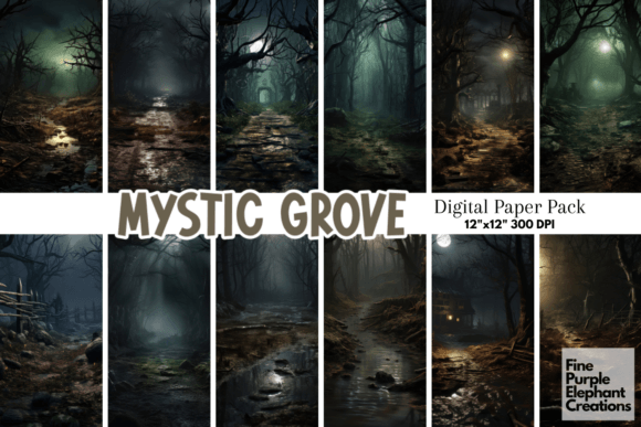 Haunted Woods Creepy Forest Halloween: A Spooky Escape for Creative Minds