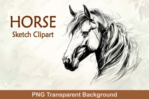 Horse Sublimation Clipart Head Design: A Versatile Tool for Creative Projects