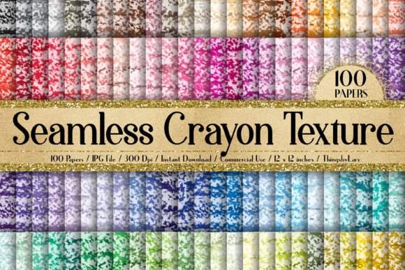 Seamless Crayon Scribble Texture for Creative and Practical Applications