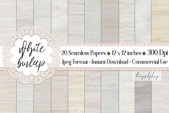 Seamless White Burlap Linen Sackcloth: A Versatile Fabric for Creative and Practical Use