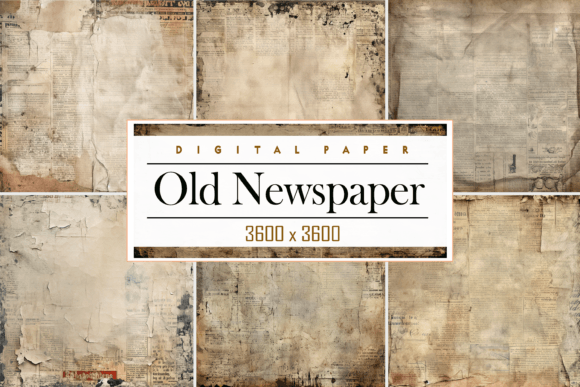Vintage Newspaper Paper: A Timeless Design Element for Modern Digital Projects